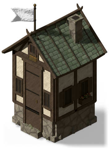 House (gable door)